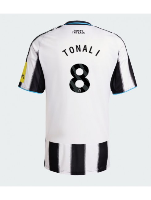 Newcastle United Sandro Tonali #8 Replika Hemmakläder 2025-26 Kortärmad Newcastle United Sandro Tonali #8 Replika Hemmakläder 2025-26 Kortärmad